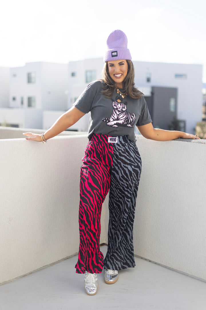 Halfway There Plisse Pants