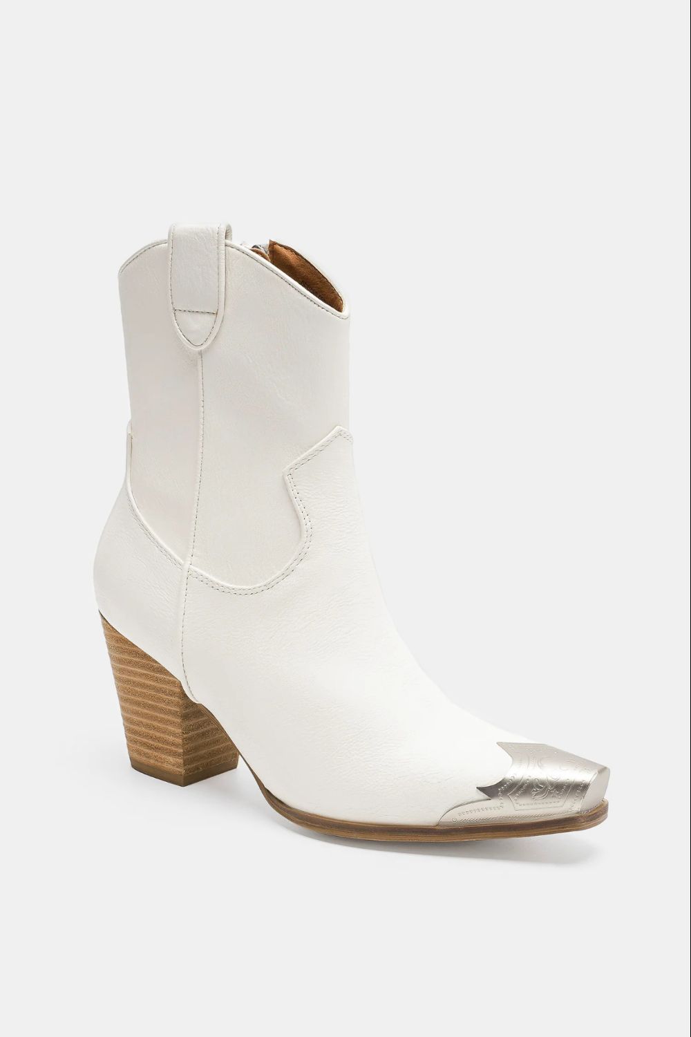 White Brayden Boots