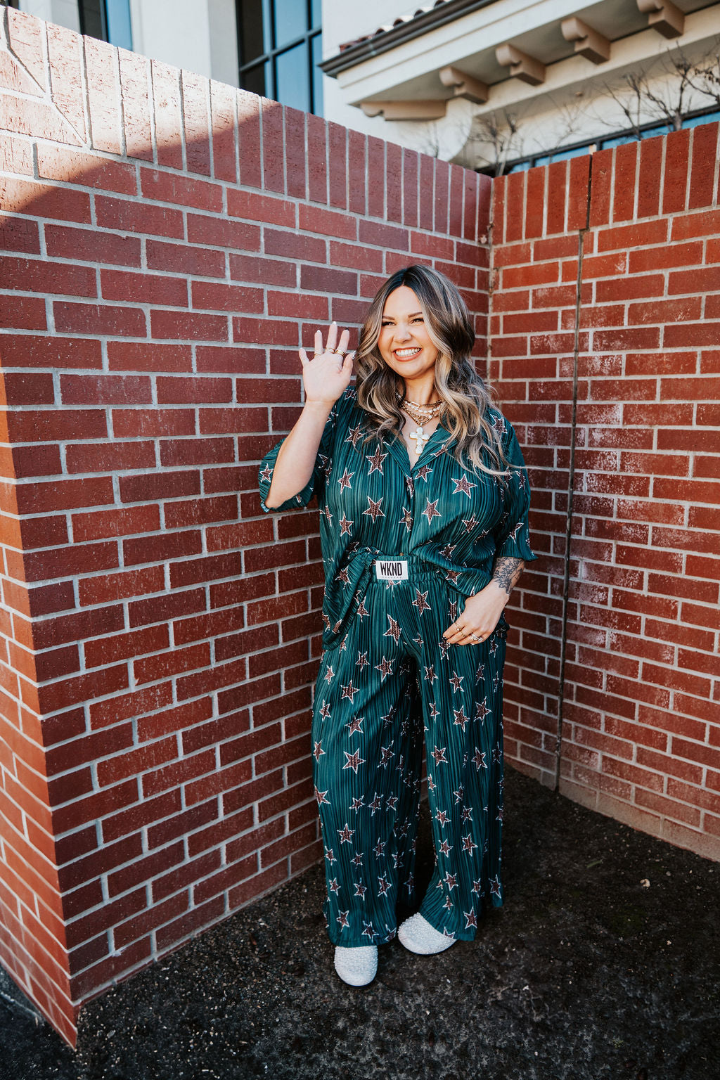 Wild and Polished Plisse Set