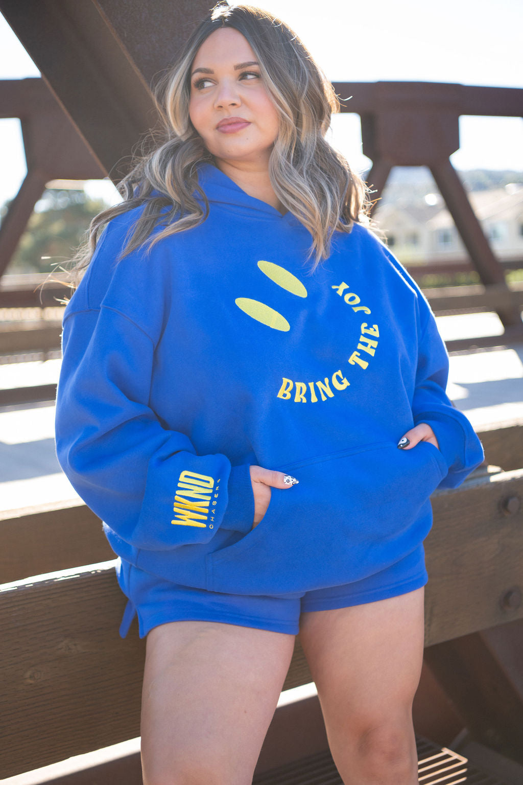 Bring The Joy Matching Set - Royal Blue