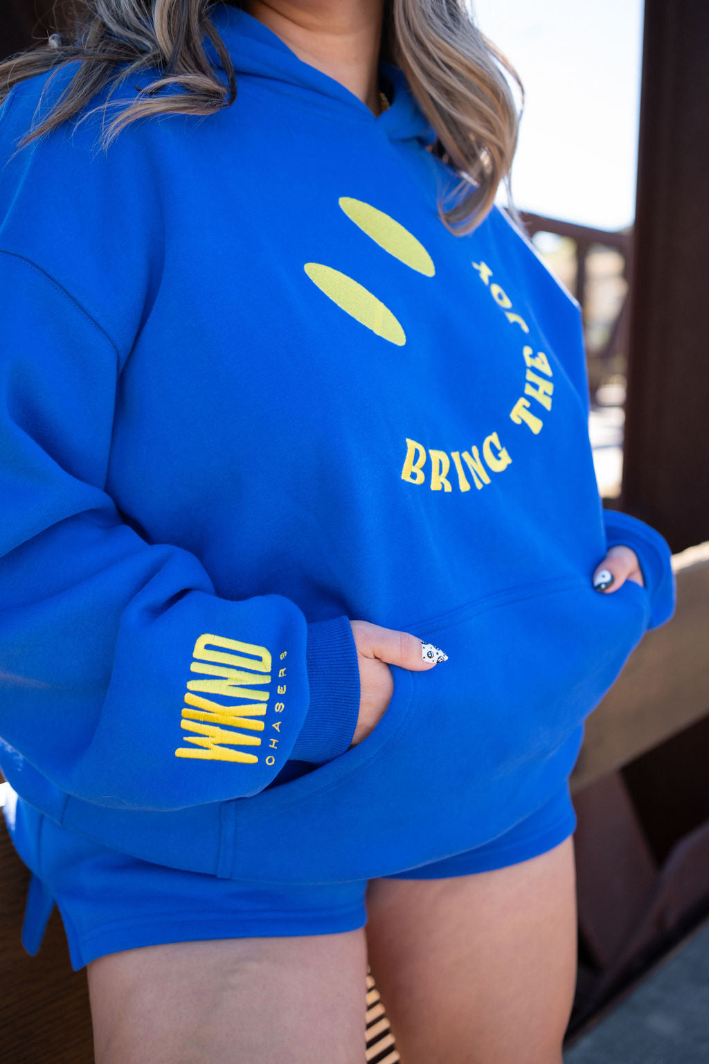 Bring The Joy Matching Set - Royal Blue