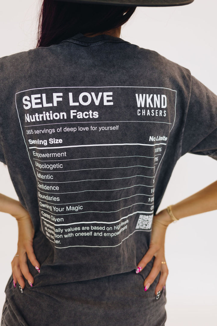 Self Love Nutrition Tee - Black [S-3X]