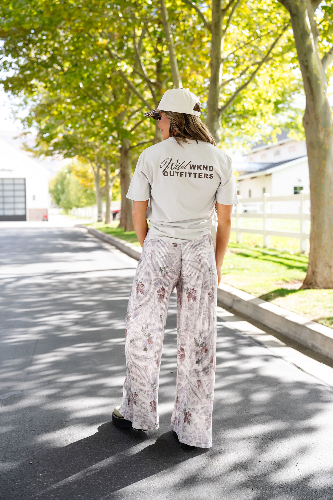 Wild WKND Camo Plisse Pants