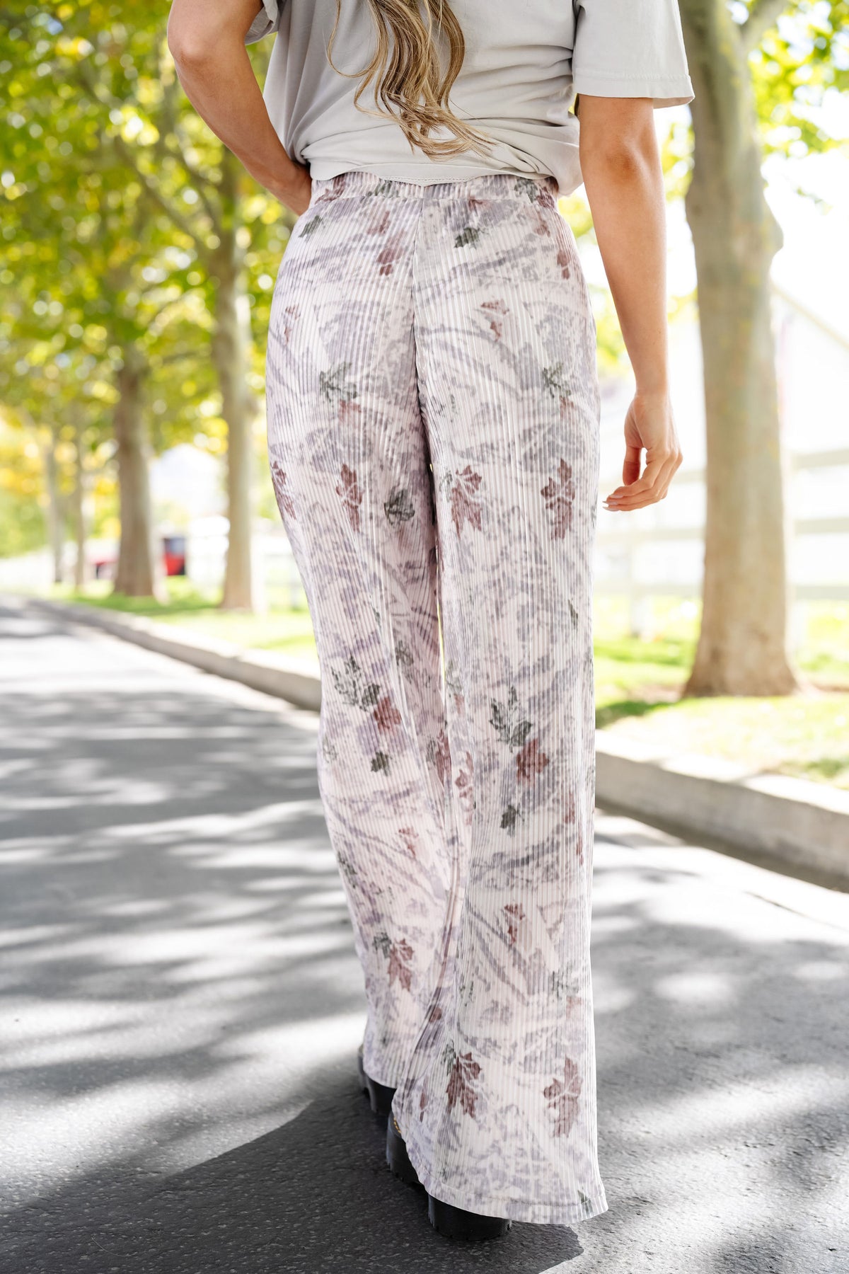 Wild WKND Camo Plisse Pants