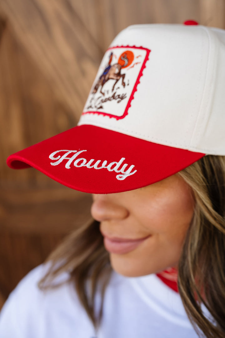 Howdy Cowboy Trucker Hat