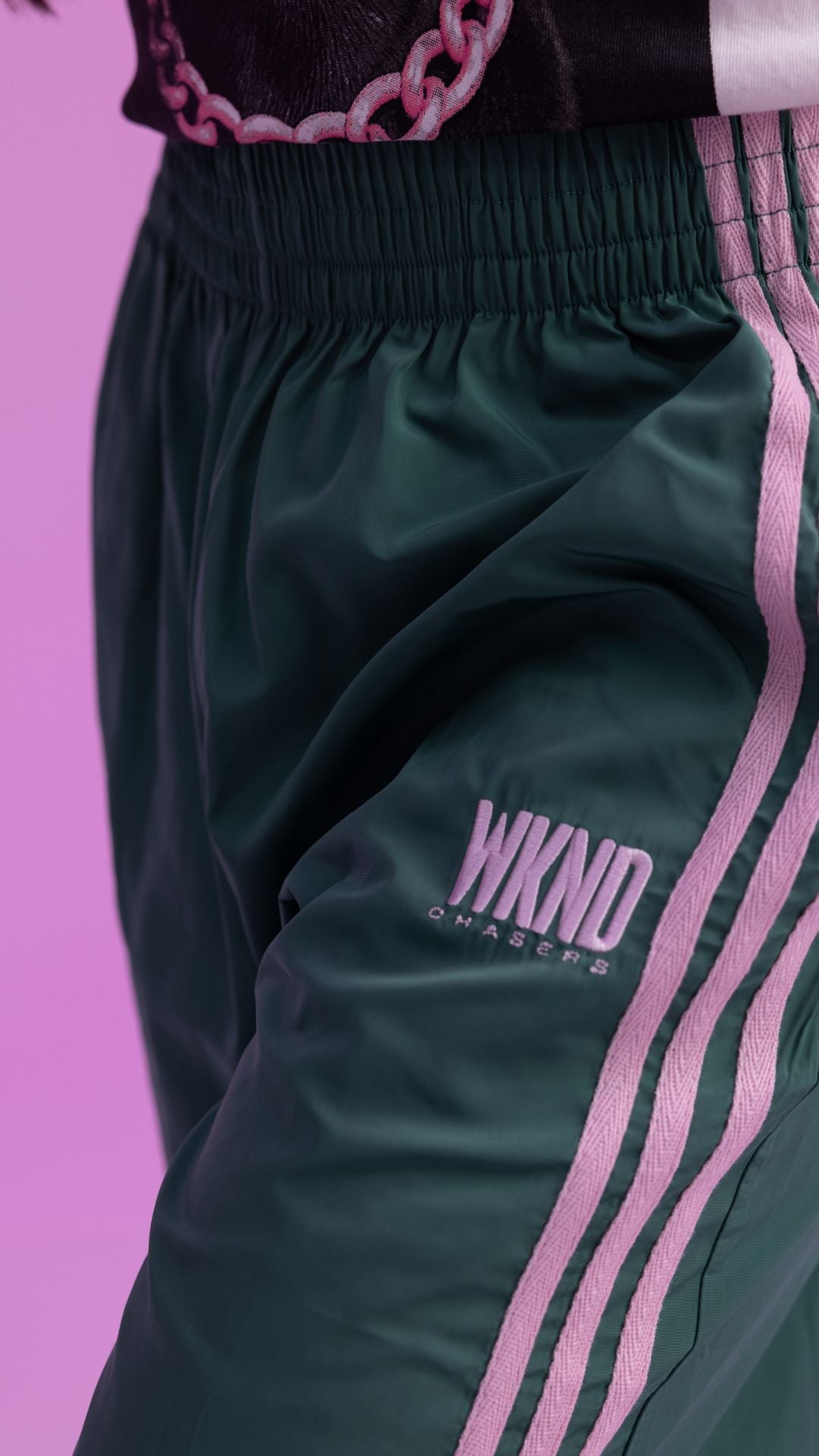 WKND Track Pants - Green