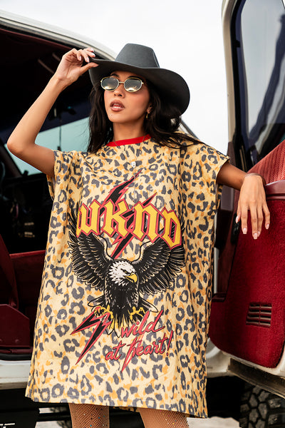 Wild at Heart T-shirt Dress