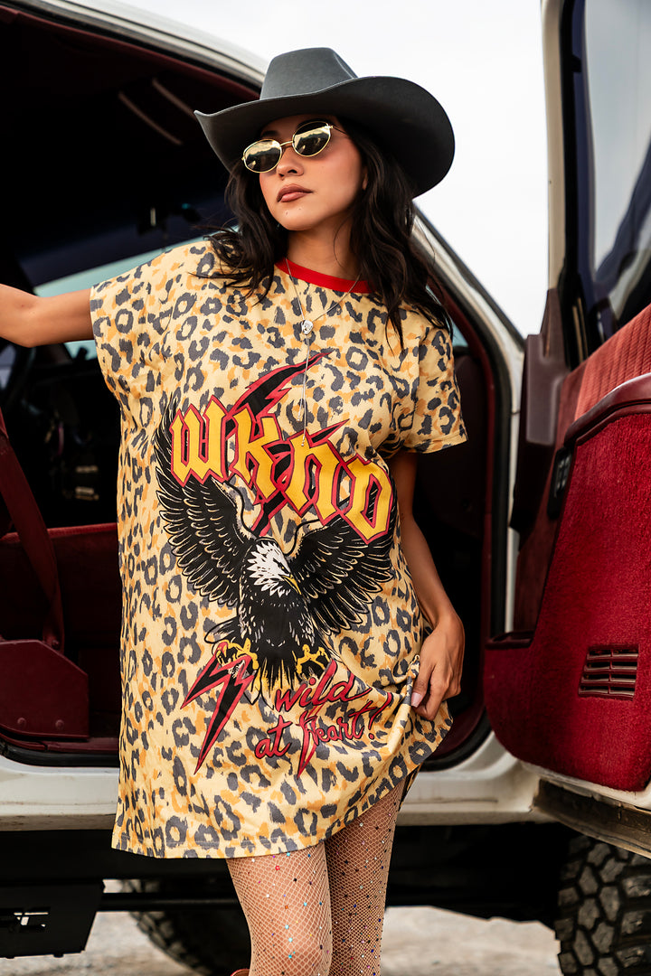 Wild at Heart T-shirt Dress