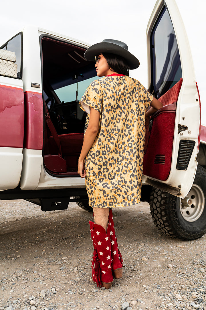 Wild at Heart T-shirt Dress