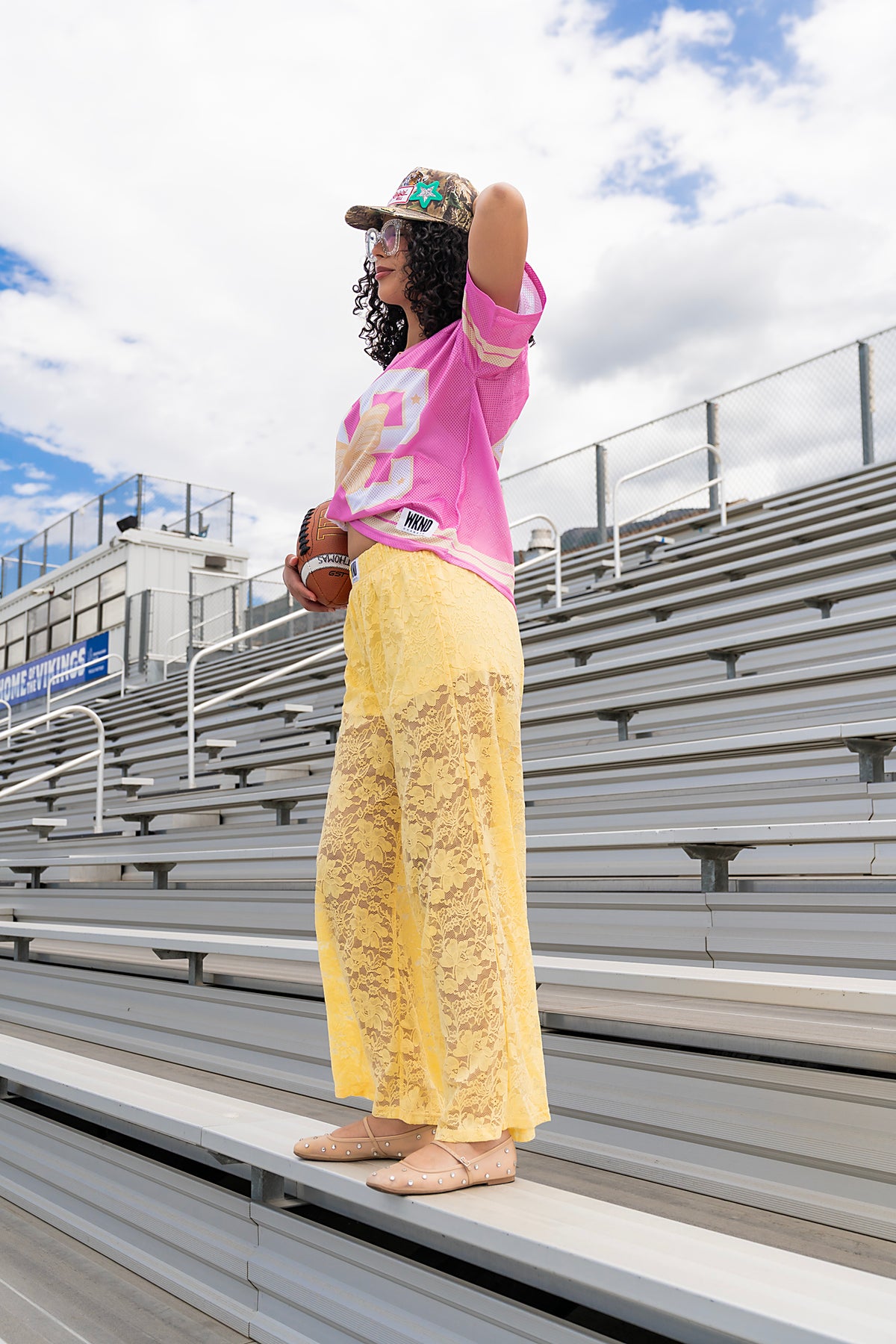 Stardust Lace Pants - Butter Yellow