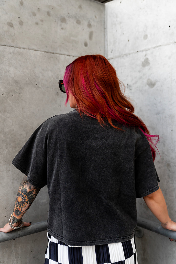 Double Trouble Beaded Skull Tee [Pre-Order]