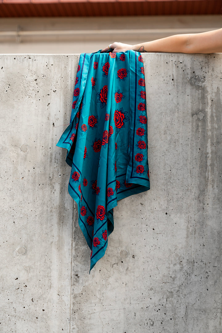 Rebel Rose Head Scarf [Pre-Order]