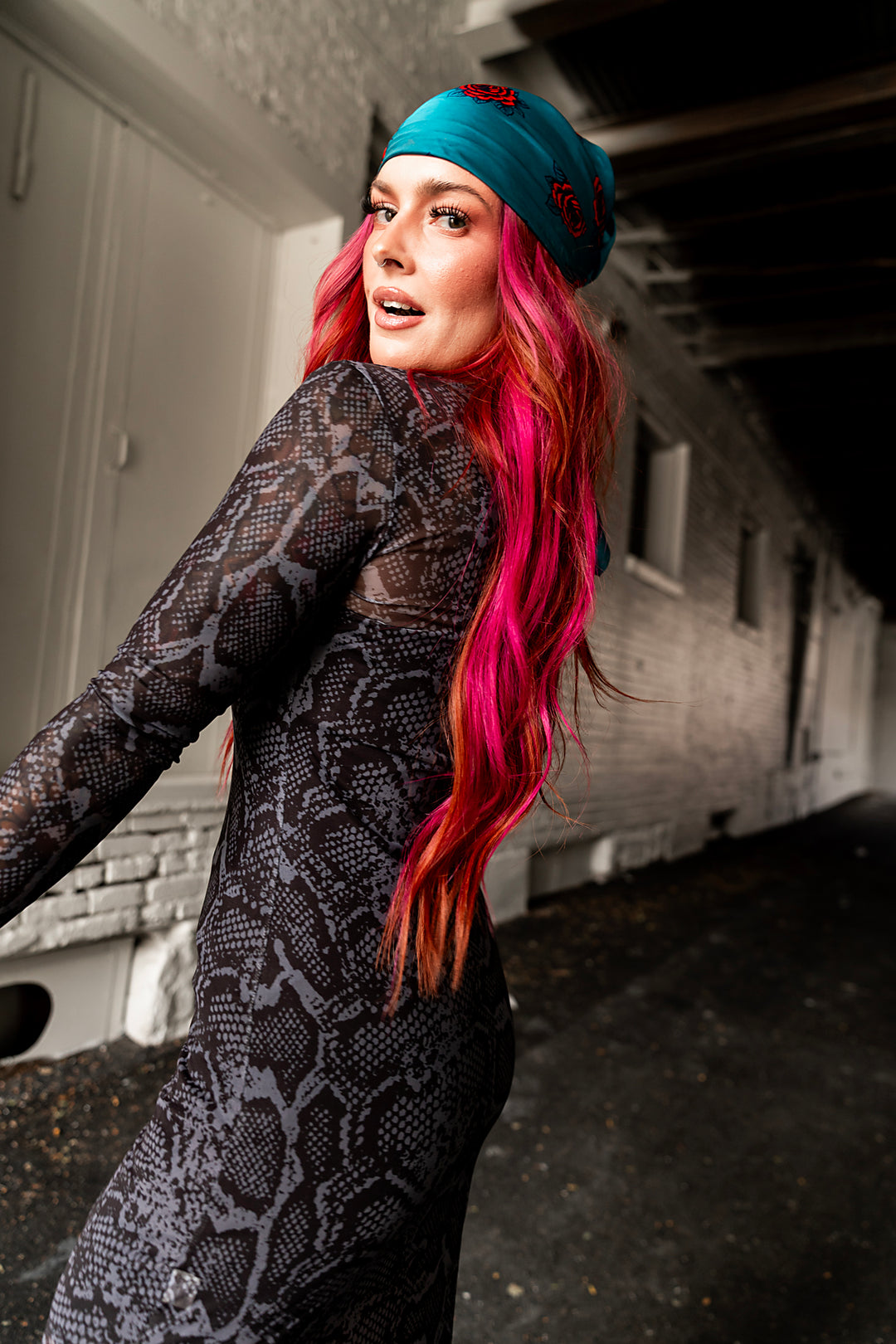 She’s Got Bite Python Dress