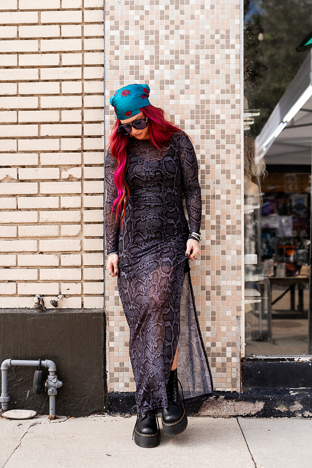 She’s Got Bite Python Dress