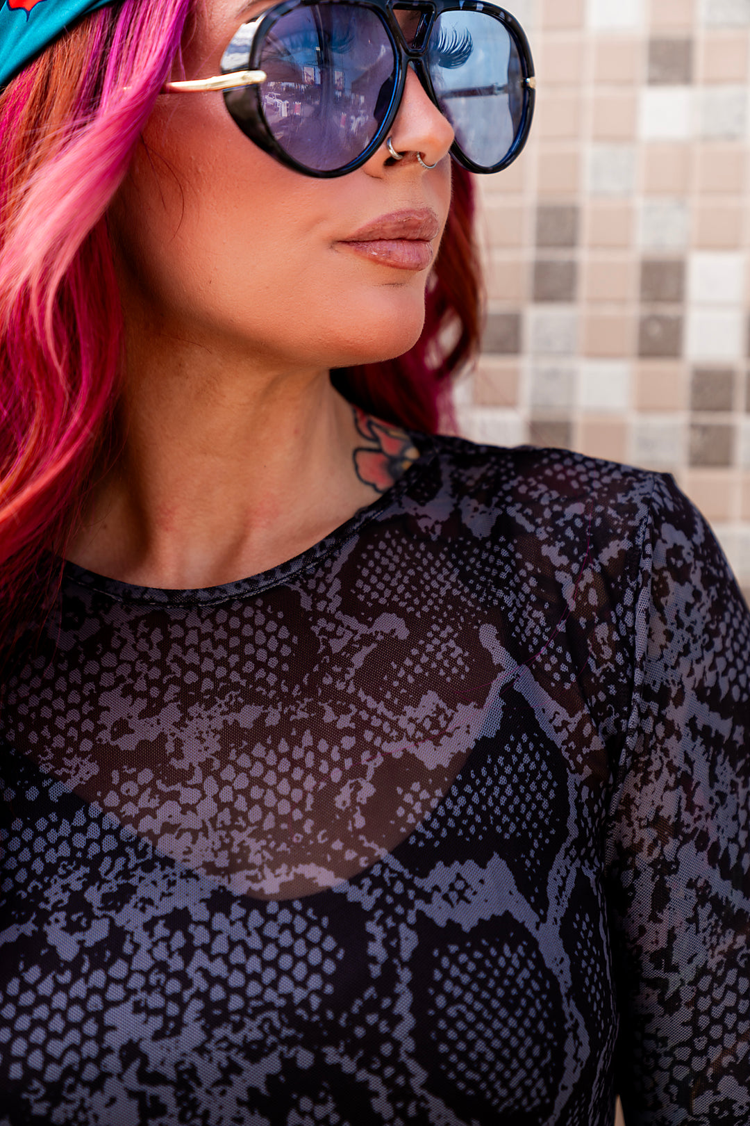 She’s Got Bite Python Dress