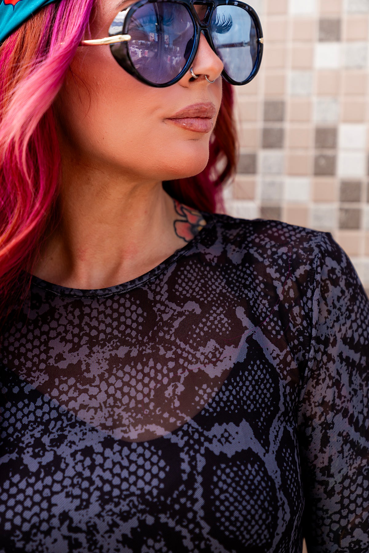 She’s Got Bite Python Dress