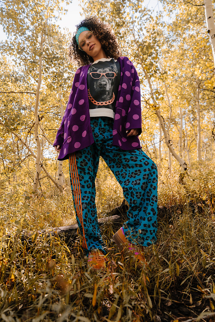 High Vibrations Polka Dot Cardigan