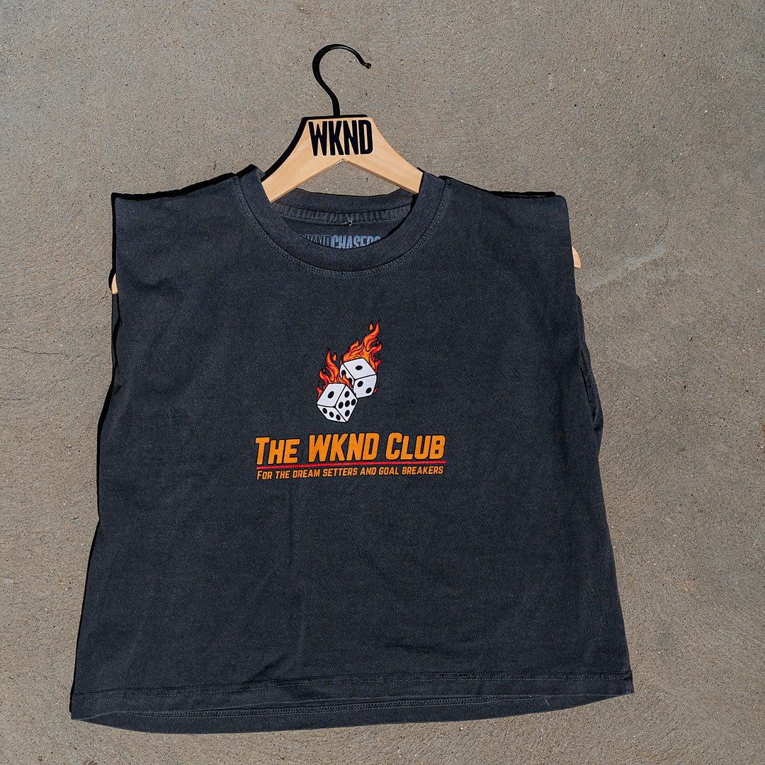 Betting on myself muscle tee