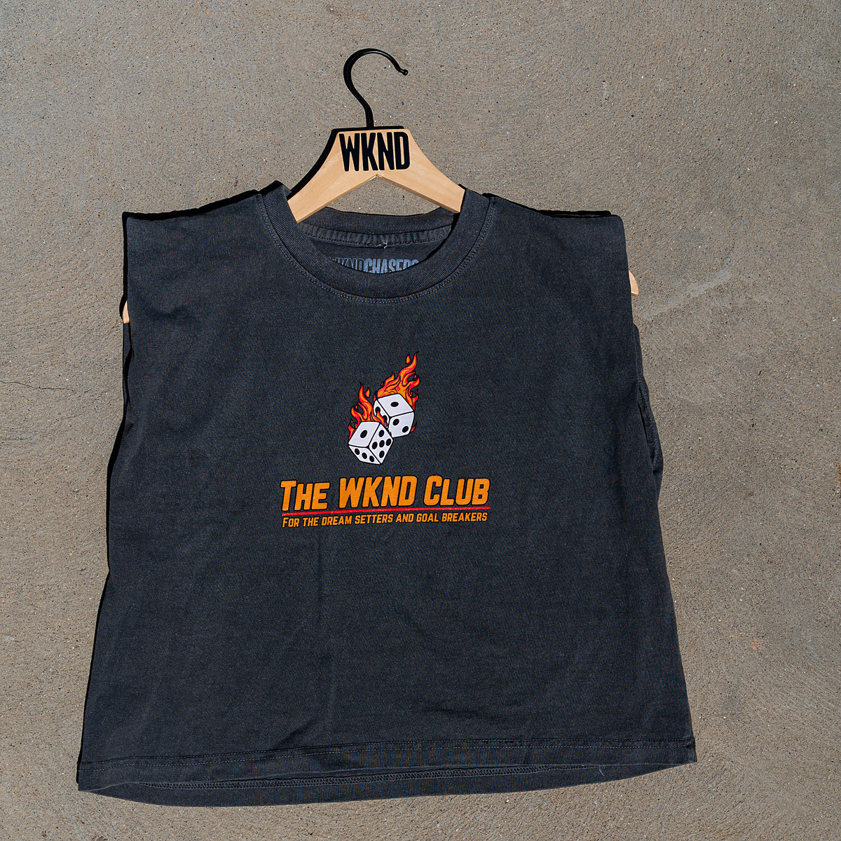 Betting on myself muscle tee