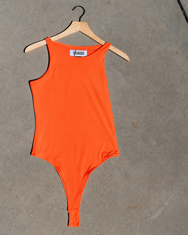 Play It Cool Bodysuit - Orange