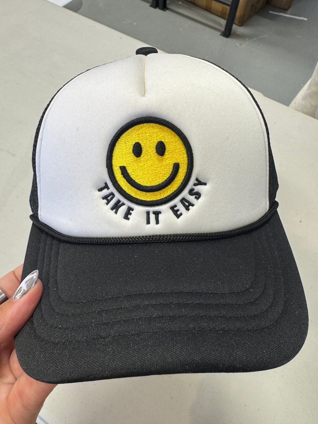 Take it Easy Hat - Black