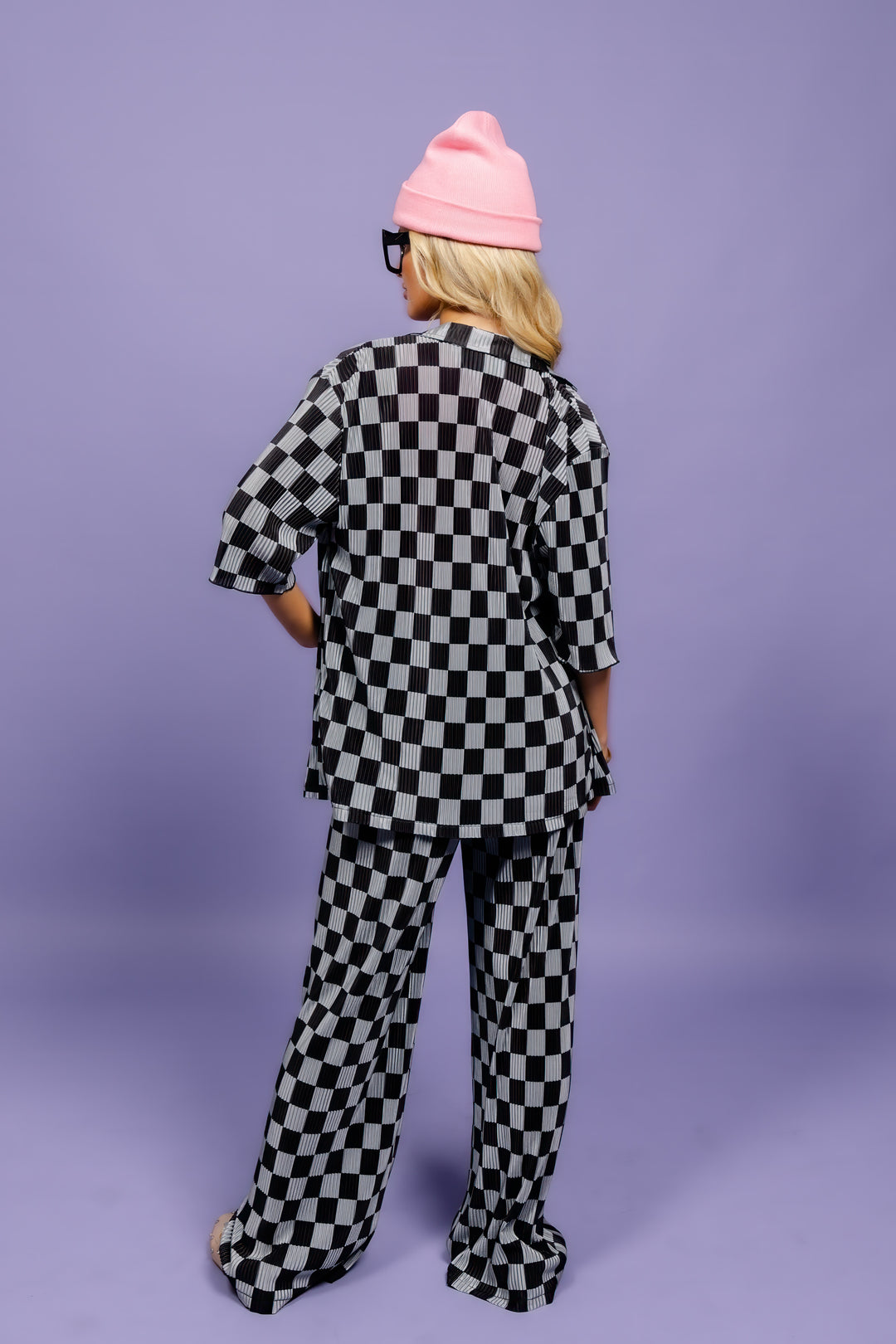 Checkmate Plisse Set