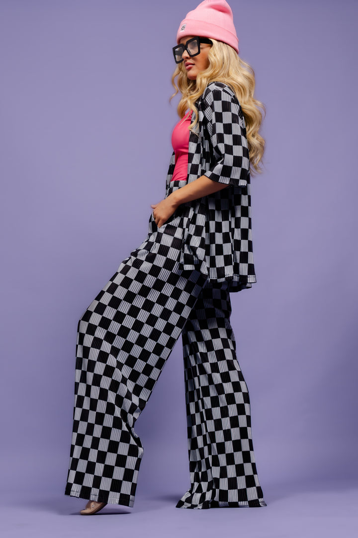 Checkmate Plisse Set