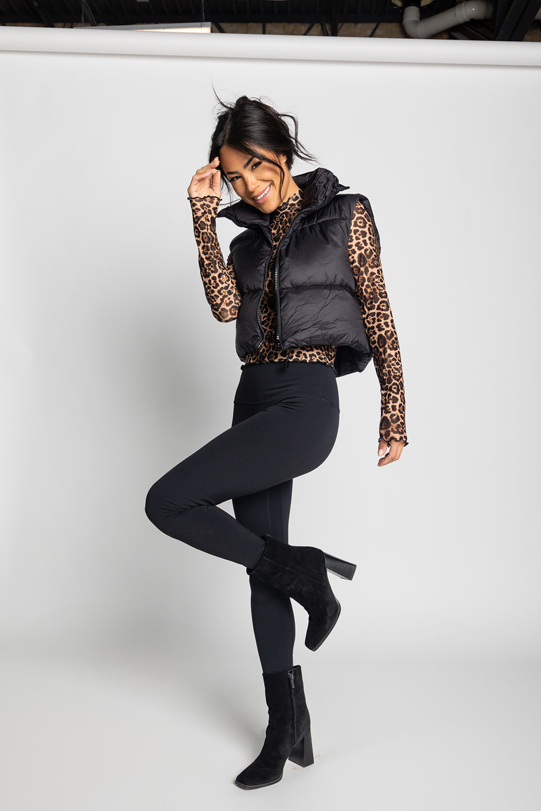 I'll Catch Up Puffer Vest [S-XL] multiple colors
