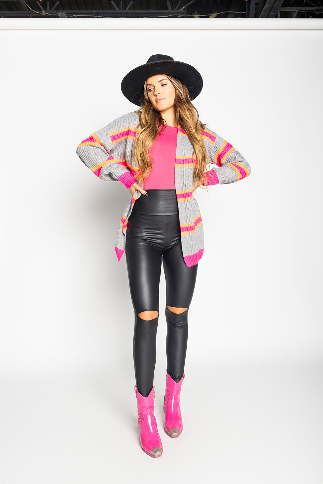 Meet You There Faux Leather Leggings [S-3X]