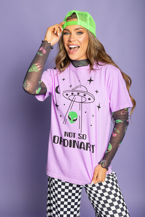 Cosmic Crush Mesh Top
