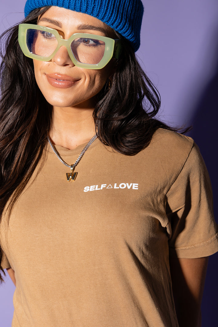 Self Love Nutrition Tee - Camel [S-3X]