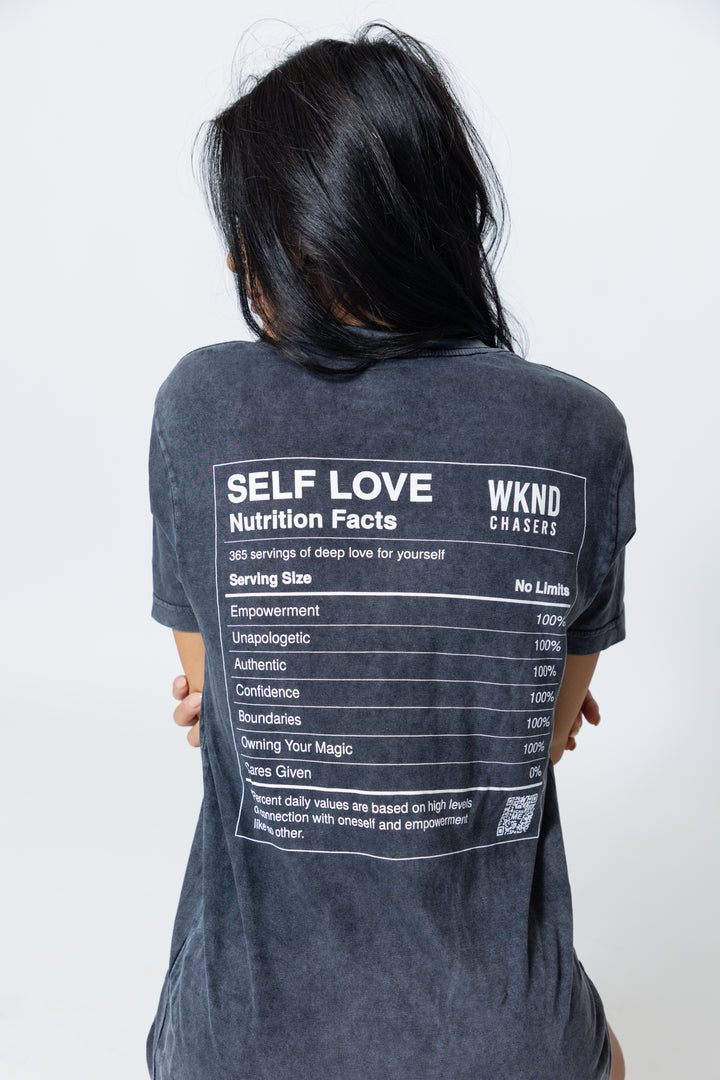 Self Love Nutrition Tee - Black [S-3X]