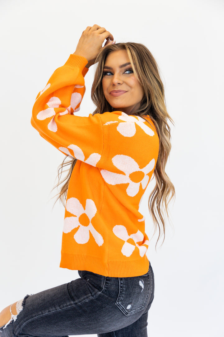 Take a Hint Floral Sweater *2 colors available*