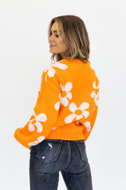 Take a Hint Floral Sweater *2 colors available*