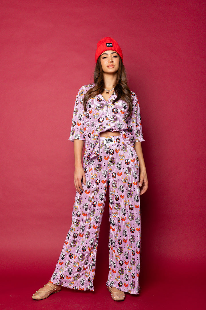 Make My Own Luck Plisse Set