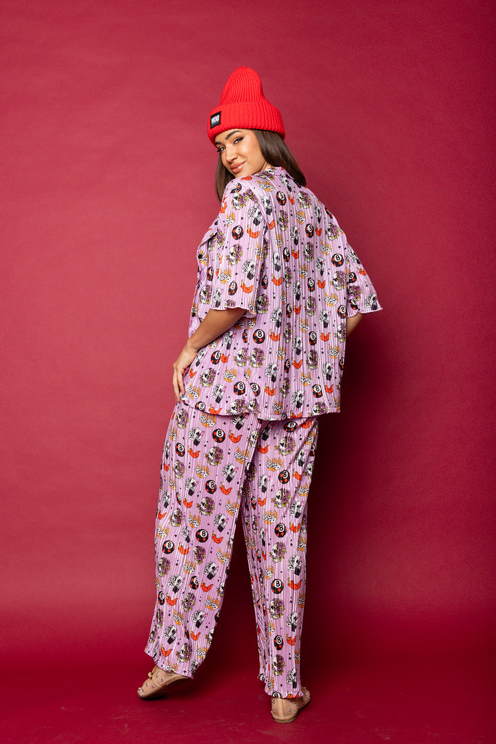 Make My Own Luck Plisse Set