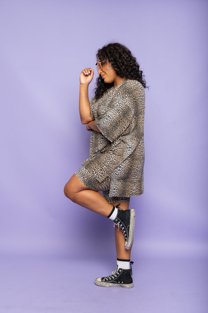 Wanderlust Biker Set - Leopard
