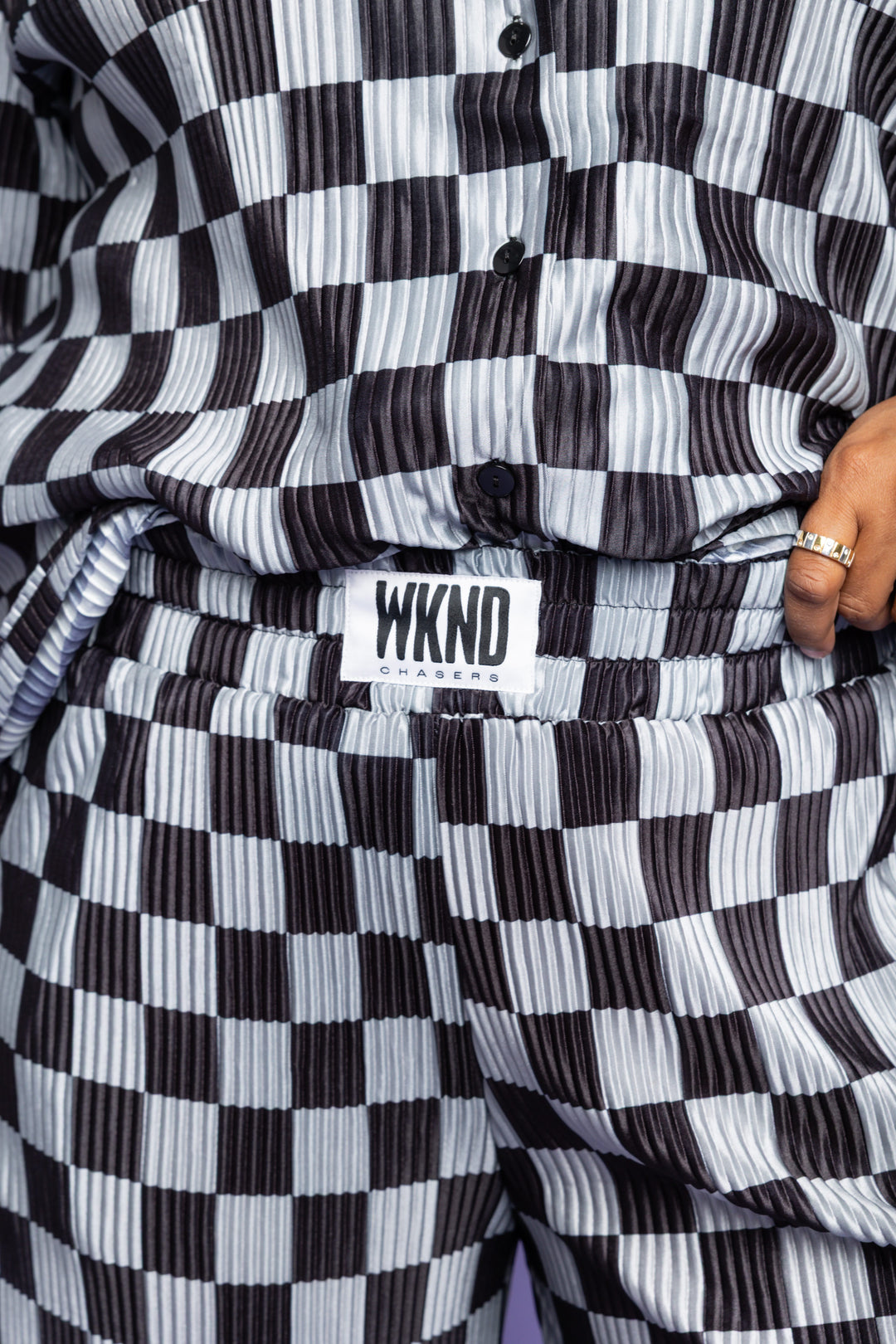 Checkmate Plisse Set