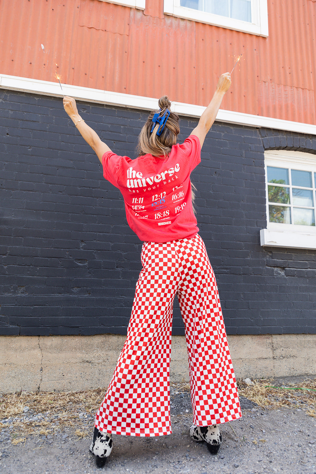 My Reputation Checkered Pants - Red [S-3X]