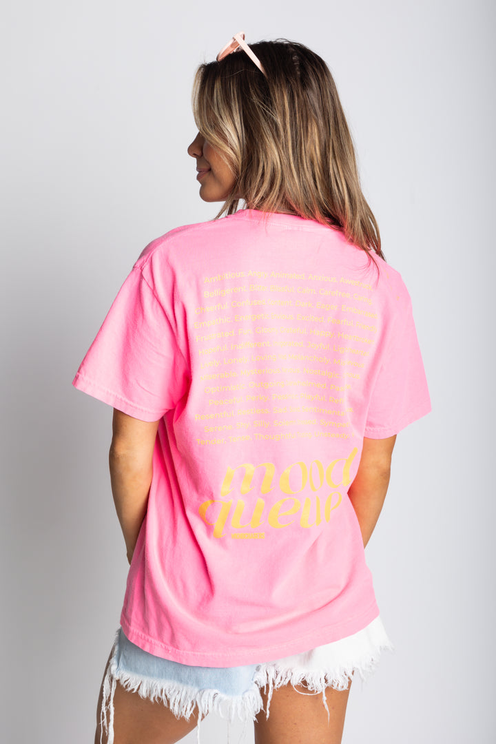 In My Moods Graphic Tee [S-3X] - Pink