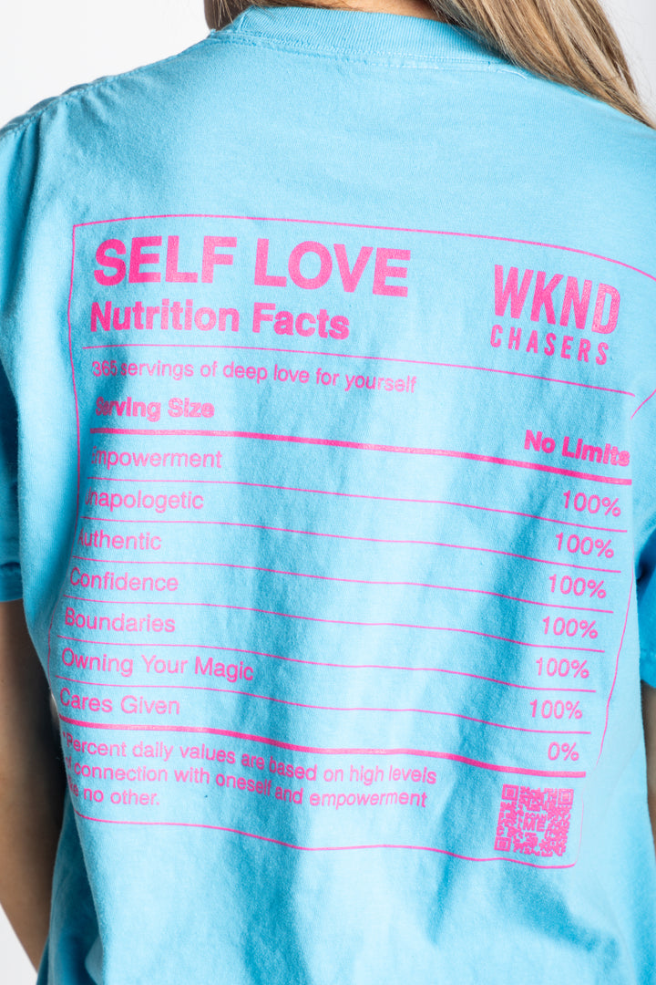 Self Love Nutrition Tee - Blue [S-3X]
