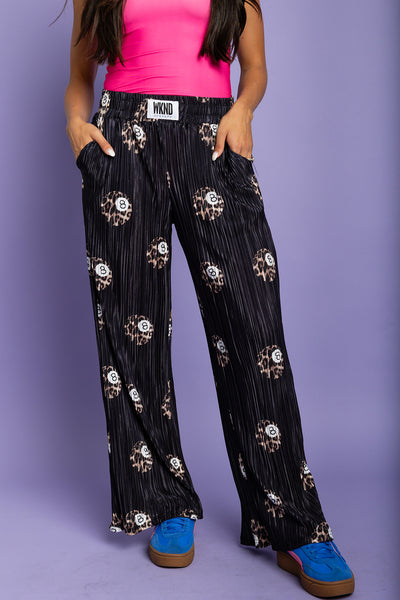 She's Lucky 8 Ball Plisse Pants