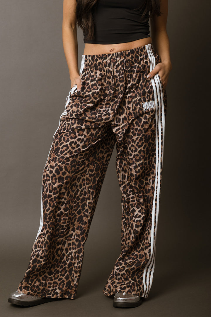 WKND Track Pants - Leopard