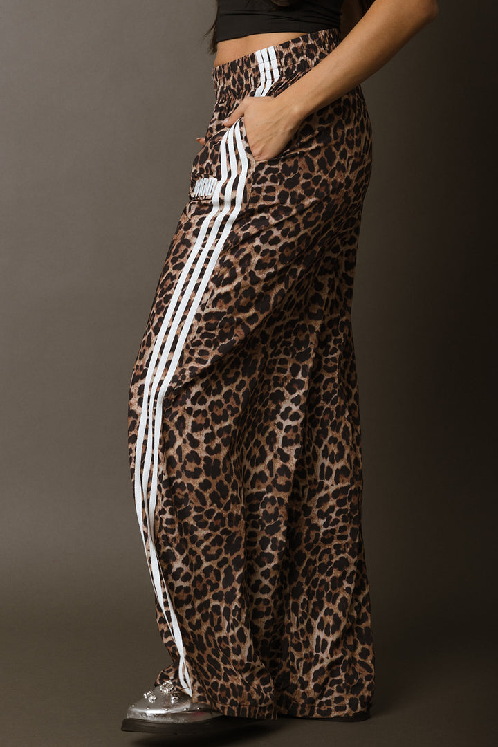 WKND Track Pants - Leopard