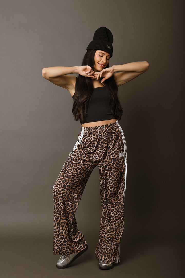 WKND Track Pants - Leopard