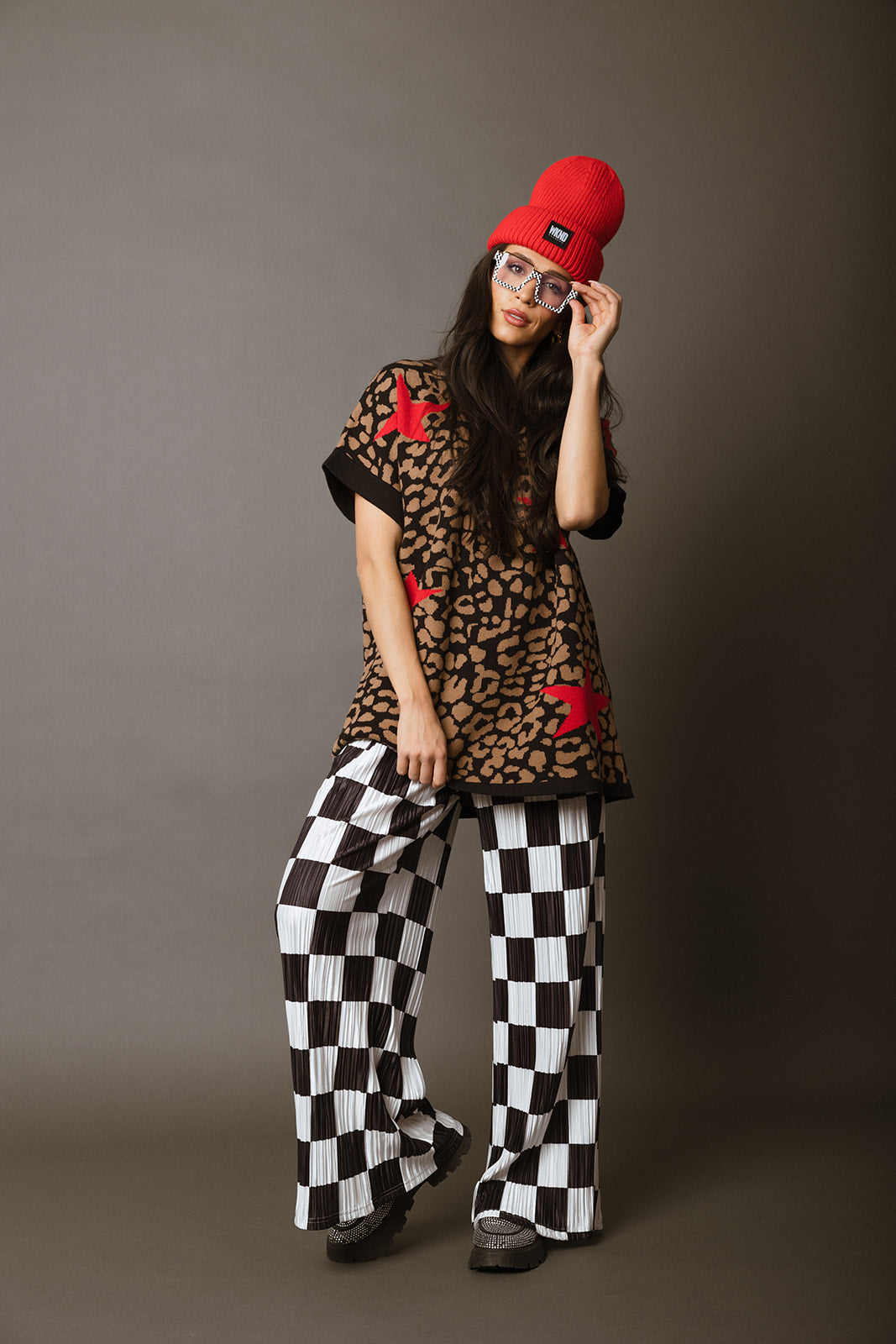 Wild One Leopard Knit Top