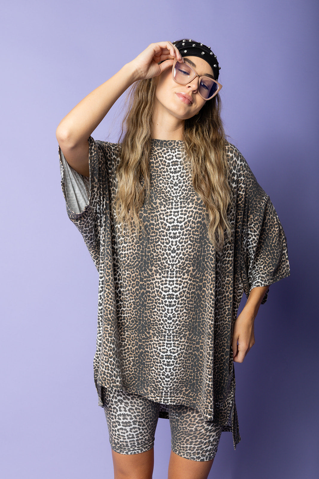 Wanderlust Biker Set - Leopard