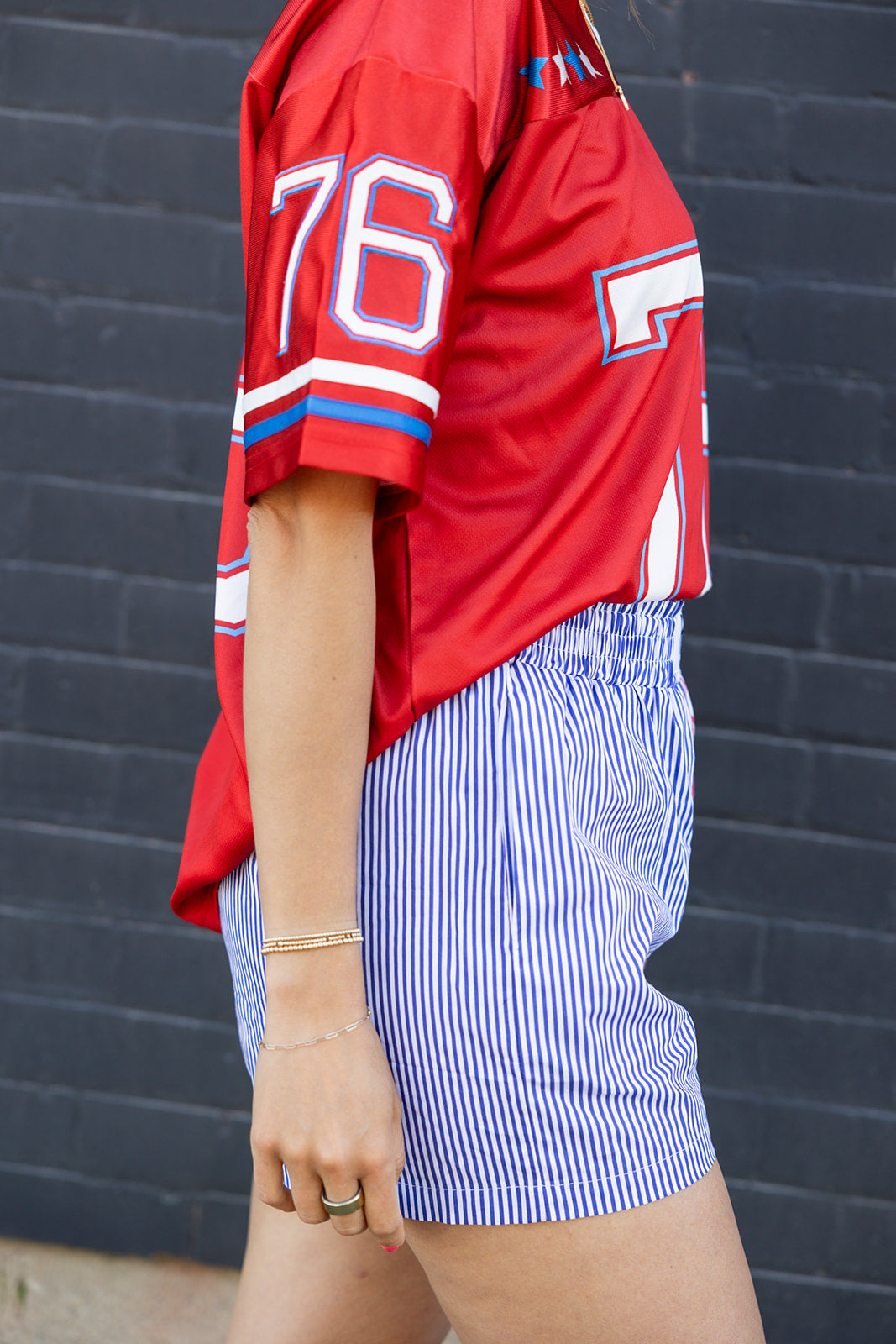 Summer Anthem Striped Shorts