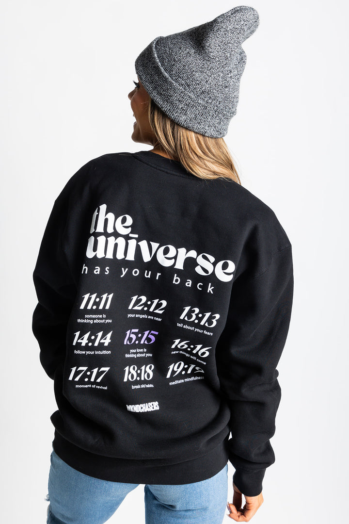 The Universe Has Your Back Crewneck [XS-3X]