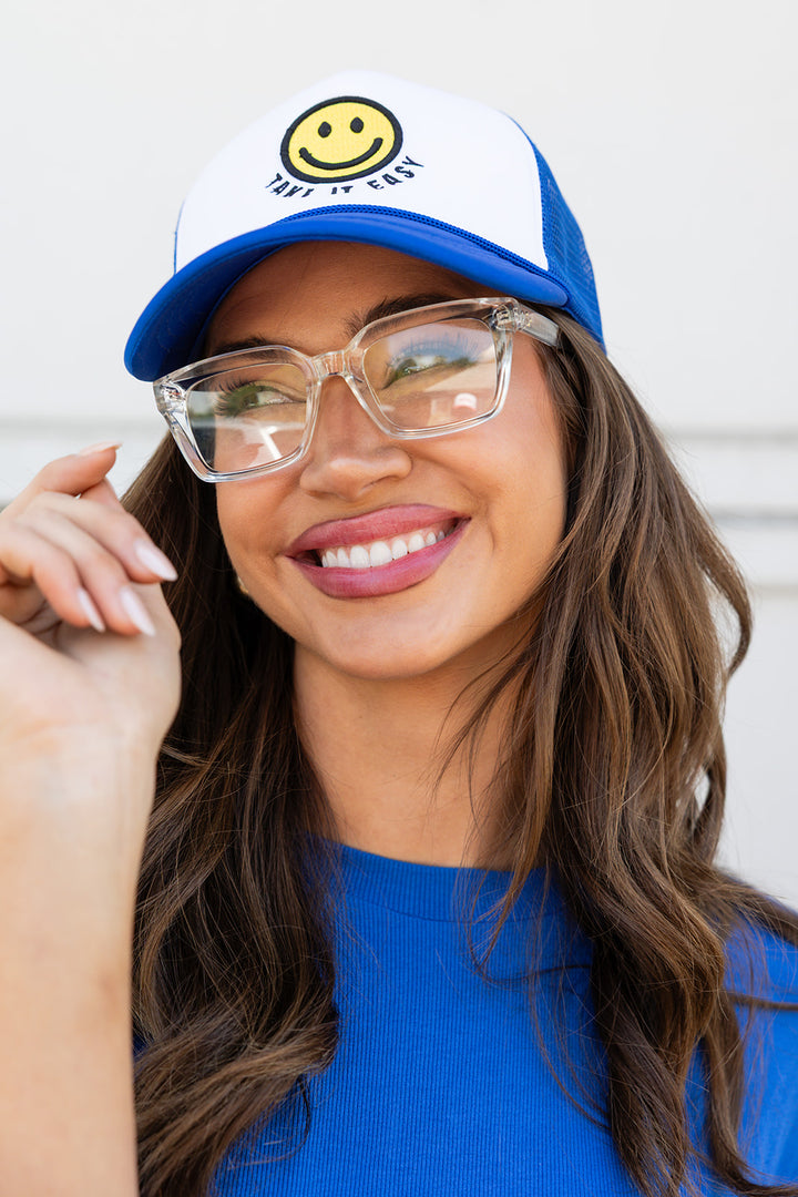Take it Easy Hat - Blue